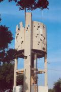 מגדל המים הפגוע בנגבה